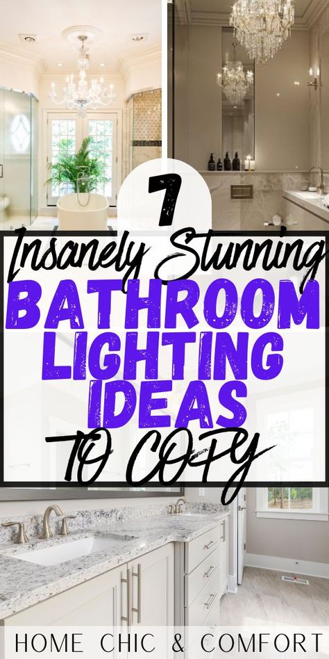 bathroom lighting ideas, bathroom decor ideas, bathroom vanity lighting, bathroom mirror and lighting ideas, bathroom pendant lighting, above mirror bathroom lighting Grey Boho Bathroom, Small Bathroom Lighting Ideas, Bathroom Ideas Cozy, Small Bathroom Lighting, Very Small Bathroom Ideas, Bathroom Lighting Over Mirror, Vanity Lighting Over Mirror, Ideas For Small Bathroom, Bathroom Decor Ideas Colors Grey