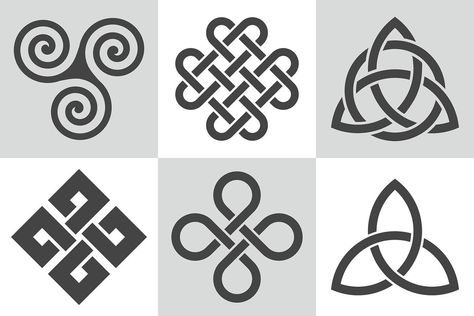 Celtic Knot Family, Celtic Trinity Knot Meaning, Celtic Knot Watercolor, Celtic Fatherhood Knot, Celtic Knot Tattoo Meaning, Celtic Fine Line Tattoo, Celtic Family Knot, Celtic Marriage Knot, Simple Celtic Designs