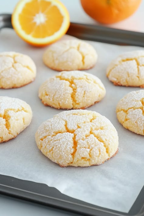 Best Christmas Cookies with Orange Christmas Orange Cookies, Orange Spritz Cookies, Orange Cookies Recipes Christmas, Orange Marmalade Cookies, Orange Baby Shower Cookies, What To Make With Oranges, Tangerine Cookies, Orange Cake Mix Cookies, Recipes Using Oranges