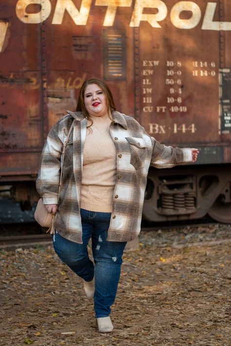 Western Boho Dress, Plus Size Shacket, Shacket Outfit Women, Plus Size Outfits Casual, Casual Plus Size Outfits, Shacket Outfit, Style Themes, Outfit Ideas Plus Size, Women's Plus Size Jeans