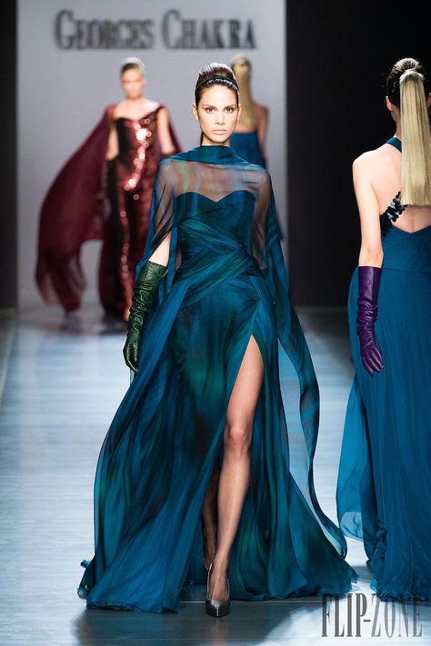 Georges Chakra 2014 Georges Chakra, Opera Gloves, فستان سهرة, Couture Gowns, Gorgeous Gowns, Mode Vintage, Elie Saab, Beautiful Gowns, Carolina Herrera