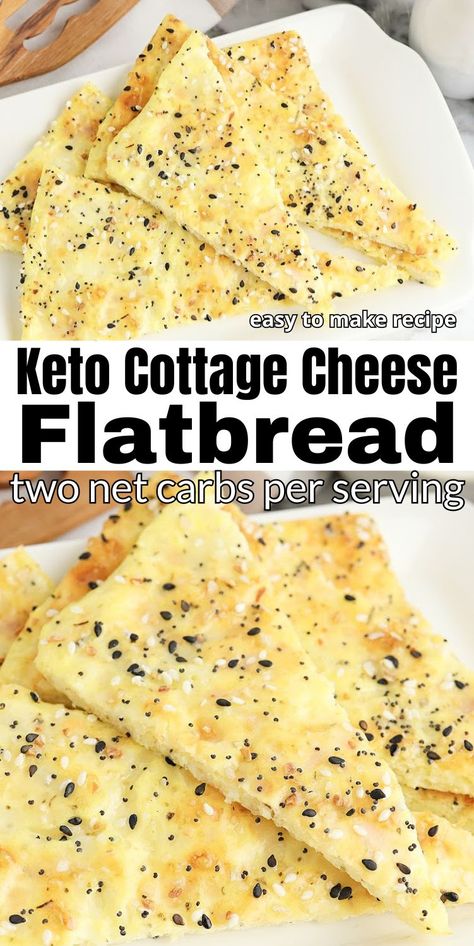 Keto Cottage Cheese Flatbread #ketocottagecheeseflatbread #cottagecheeseflatbread Cheese Flatbread Recipes, Keto Cottage Cheese, Stylish Cravings, Cottage Cheese Recipes Healthy, Queso Cottage, Italian Seasonings, Cheese Flatbread, Keto Breads, Cheesy Cauliflower