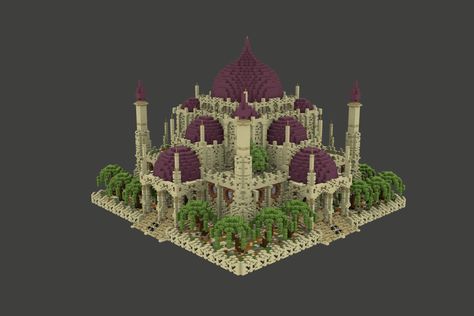 Minecraft Mosque, Minecraft Desert Temple Ideas, Egypt Minecraft Builds, Minecraft Arabian Build, Minecraft Desert Temple Remodel, Minecraft Arabian Palace, Arabian Palace, Minecraft Palace, Desert Temple