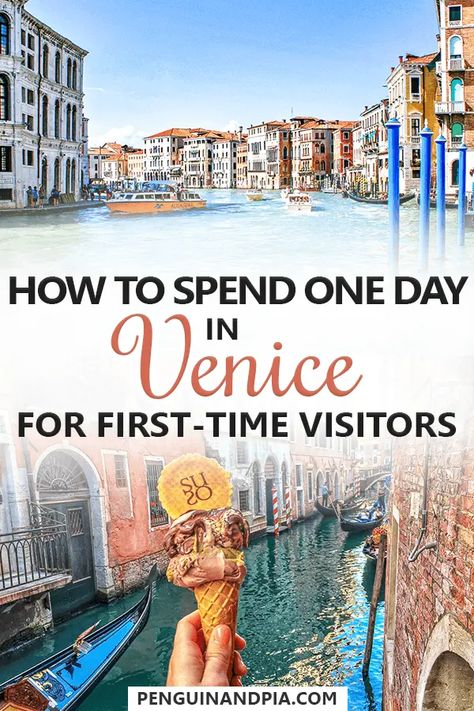 Places To Visit In Venice, Venice In A Day, Venice Itinerary, Venice Italy Travel, Venice Travel, Italy Travel Tips, Italy Travel Guide, Travel Vlog, Italy Trip