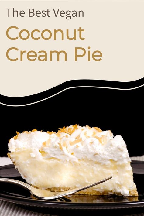 Aip Chocolate Cream Pie, Coconut Cream Dessert Vegan, Vegan Coconut Pudding, Gluten Free Dairy Free Coconut Cream Pie, Coconut Cream Pie Vegan, Vegan Gf Dessert Recipes, Vegan Coconut Custard, Coconut Cream Pie Gluten Free, Dairy Free Cream Pie