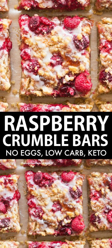 Raspberry Recipes Healthy, Raspberry Crumble Bars, Raspberry Breakfast, Prepare Breakfast, Raspberry Crumble, Raspberry Bars, Raspberry Desserts, Raspberry Recipes, Crumble Bars