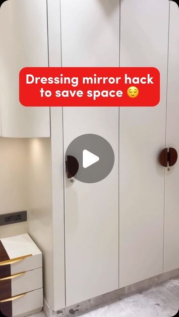 Hometrust.sg on Instagram: "Do you prefer this pull-out mirror or a mirror attached to your wardrobe door? 🧐

#wardrobe #carpentry #interiordesign #sghome #sgreno #spacesaving" Pull Out Mirror In Wardrobe, Wardrobe Door Mirror, Mirror Inside Wardrobe Door, Pull Out Mirror Wardrobe, Mirror On Wardrobe Door, Wardrobe Carpentry, Wardrobe With Mirror Design, Hidden Mirror In Wardrobe, Wardrobe With Mirror Doors