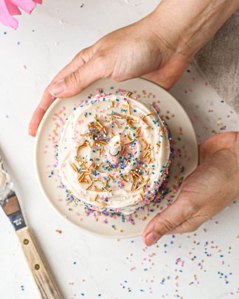 Small Birthday Cake, Red Velvet Chocolate Cake, Cookies Made With Almond Flour, Delicious Chocolate Chip Cookies, Rainbow Layer Cakes, Small Batch Cooking, 8th Birthday Cake, Small Birthday Cakes, Cake Bundt