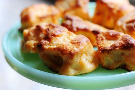 Delicious Cheddar Puffs | The Pioneer Woman Cooks | Ree Drummond Cheese Puffs Recipe, Pioneer Women Cooks, Cheese Puffs, Dips And Appetizers, Cheesy Bread, Pioneer Woman Recipes, Recipes Appetizers And Snacks, Crumpets, Finger Food Appetizers