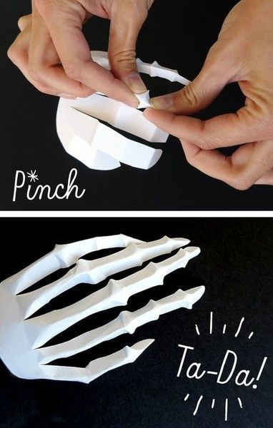 Halloween Crafts At Home, Diy Bones Halloween, Easy Halloween Decorations Diy Fall Crafts, Halloween Games Diy, Halloween Foldable, Deco Halloween Diy, Decoracion Hallowen Ideas, Halloween Games For Party, Printable Halloween Crafts