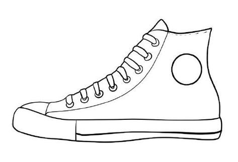 Pete Pete The Cat Shoes, Pete The Cat Activities, Shoes Coloring, Converse Drawing, Cat Activities, Shoes Clipart, Shoe Template, Pete The Cats, Sneakers Drawing