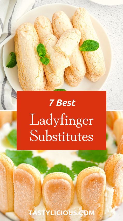 What can I substitute ladyfingers | Best Substitutes for Ladyfingers | lady finger substitute vanilla wafers | refreshing spring recipes | quick lunch recipes | dinner ideas | easy dinner recipe | healthy dinner recipe Substitute For Lady Fingers In Tiramisu, Vegan Lady Fingers, Ladyfinger Desserts, Lady Finger Recipe, Gluten Free Lady Fingers, Ladyfingers Recipe, Refreshing Spring Recipes, Lady Fingers Dessert, Lady Fingers Recipe