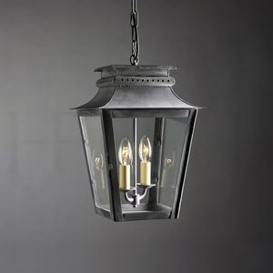 Lighting - JAMES Showroom Library Lights, Hector Finch, Door Lighting, Exterior Light Fixtures, Rock Creek, Brass Lantern, Iron Lighting, Outdoor Pendant, Wall Lantern