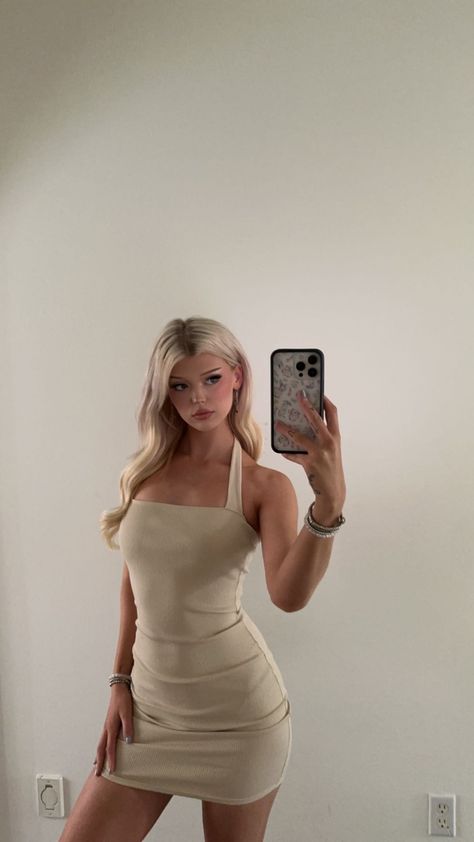 Loren Gray Instagram, Loren Grey, Gray Instagram, Sleepover Things To Do, Loren Gray, Grey Outfit, Moon Child, Gray Dress, Favorite Celebrities