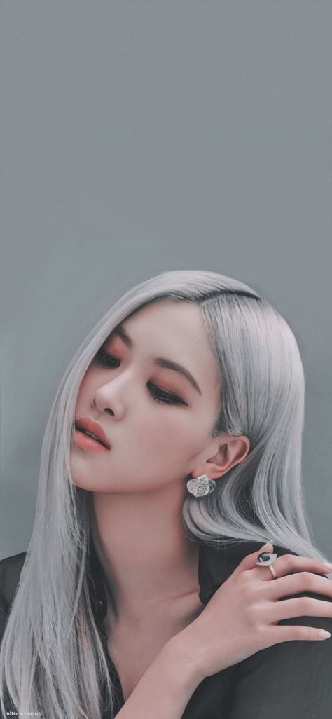 Rosé W Korea, Picture Cloud, Bp Rosé, Rosé Aesthetic, Aesthetic Grunge Outfit, W Korea, Blackpink Poster, Rosie Posie, Park Rosé