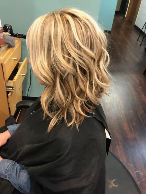 Newest Haircuts 2023, Mid Length Blonde Hair Over 40, Medium Length Hair With Layers Strawberry Blonde, Textured Lob With Side Bangs, 2024 Blonde Hair Trends Medium Length, Medium Length Blonde Hair With Layers Side Bangs, Long Angled Bob Hairstyles, Long Layered Bob Hairstyles, Shoulder Length Bob Haircut