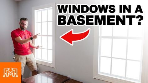 Fake Bathroom Window, Fake Windows Basement, Fake Window Diy, Fake Window Light, Basement Rental, Panel Windows, Faux Windows, Fake Walls, Basement Lighting