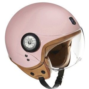 Pink Motorcycle Helmet, Vespa Helmet, Pink Helmet, Couleur Rose Pastel, Pink Motorcycle, Motorcycle Helmet Design, Scooter Helmet, Motos Vintage, Retro Caravan