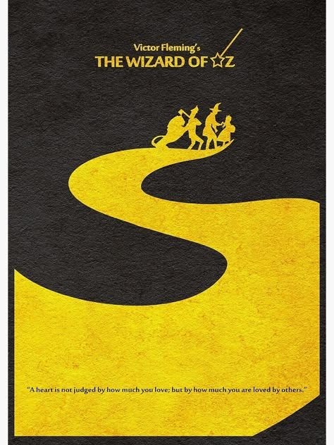 The Wizard Of Oz Poster, Wizard Of Oz Poster, Oz Aesthetic, Wizard Of Oz Musical, Oz Tattoo, Wizard Of Oz Book, Wizard Of Oz Movie, Wizard Of Oz 1939, Black Road