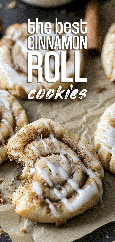 Cinnamon Roll Cookies [45 Minutes] – Chasety Fall Desserts Cinnamon, Cinnabon Cinnamon Roll Cookies, Cinnamon Roll Cookie Recipe, Cinnamon Roll Cookies Crumbl, Cinnabon Cookies, Rollo Cookies, Cinnamon Roll Cookies Recipe, Easy Cinnamon Cookies, Cinnamon Cookies Recipe