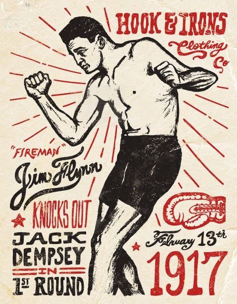 Big Iron Tattoo, Vintage Boxing Posters, Boxing Legends, Steve Wolf, Vintage Boxing, Boxing Posters, A4 Poster, Sport Poster, Old School Tattoo