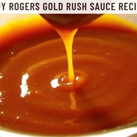 Roy Rogers Gold Rush Sauce Recipe Roy Rogers' Gold Rush Sauce is a deliciously homemade version of the classic Roy Roger's restaurant favorite. The easy to follow and uses simple ingredients that you can find in your kitchen. So, if you want to make a homemade version of the classic favorite, Roy Rogers' Gold Rush Sauce, all you need are some basic pantry items and about 10 minutes of your time. No ratings yet Rate Author: Lori Walker, MS, RDCourse: sauceCuisine: AmericanPrep Time: 7 minutes ... Roy Rogers Drink, Caramel Sauce Recipes, Barbeque Sauce Recipe, Best Sauce Recipe, Caramel Recipes Sauce, Flavored Salts, Pellet Smoker, Kitchen Guide, Night Movie