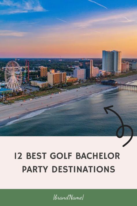 12 Best Golf Bachelor Party Destinations Bachelor Party Locations, Bachelor Party Activities, Bachelor Party Destinations, Golf Trips, Tubing River, Golf Trip, Surf Lesson, Helicopter Tour, Golf Resort