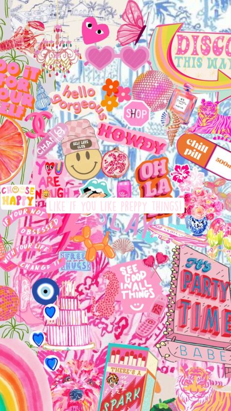 #likeifyoulikepreppythings Preppy Backgrounds For Ipads, Preppy Keyboard Wallpaper, Modern Preppy Wallpaper, Preppy Widgets, Preppy Backgrounds, Preppy Posters, Pink Keyboard, Bat Mitzvah Themes, Mitzvah Themes