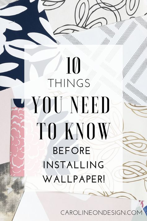 Half Bath Wallpaper, Interior Decorating Tips, Neutral Wallpaper, Design Rules, How To Install Wallpaper, Room Transformation, House Design Photos, Grasscloth Wallpaper, Inspirational Wallpapers