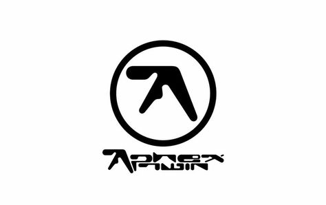 Apex Twin, Aphex Twin Logo, Aphex Twin, Typeface Design, Tour Posters, Single Words, Minimalist Logo Design, Unique Logo, Minimalist Logo