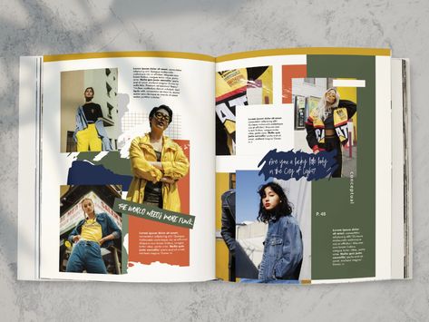 Editorial Fashion Layout, Yearbook Design Layout, Fashion Editorial Layout, Magazine Layout Inspiration, Fashion Magazine Design, Fashion Magazine Layout, Yearbook Layouts, 잡지 레이아웃, 포트폴리오 레이아웃