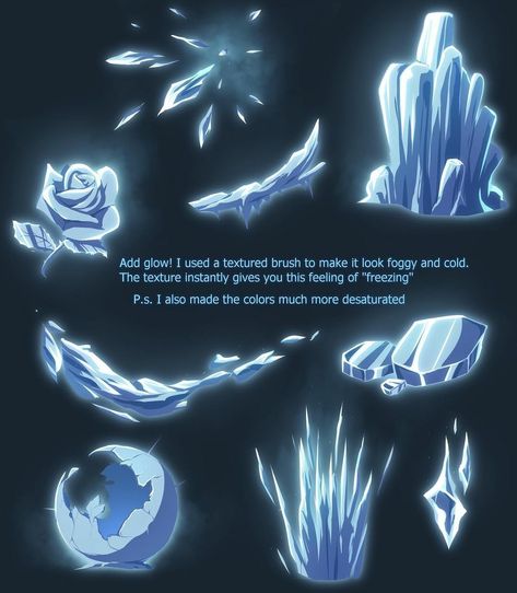 How to Art — Fire Tutorial by kantakerro Ice Tutorial, Ice Magic, Powers Art, Magic Drawing, Ice Art, Elemental Powers, Elemental Magic, Super Powers Art, Seni Dan Kraf