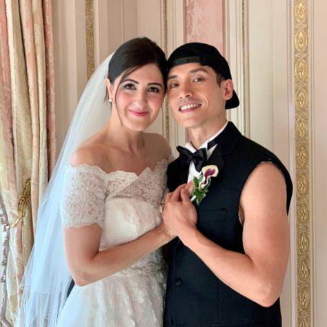 Jason and Janet wedding Janet And Jason, Jason And Janet, The Good Place Netflix, The Good Place Cast, Janet The Good Place, Welcome Everything Is Fine, Jeremy Bearimy, Manny Jacinto, Jason X