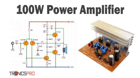 100W Power Amplifier Circuit Diagram Power Amplifier Circuit Diagram, Amplifier Circuit Diagram, Magnetic Generator, Battery Charger Circuit, Mini Amplifier, Hifi Amplifier, Power Supply Circuit, Subwoofer Amplifier, Power Electronics