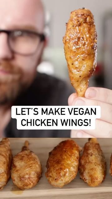 Plant Based Chicken Wings, How To Make Vegan Chicken, Vegetarian Chicken Wings, Vegan Chicken Wings Recipe, Vegan Wings Recipe, Eden Diet, Vegan Chicken Wings, Vegetarian Wings, Vegan Soul Food Recipes