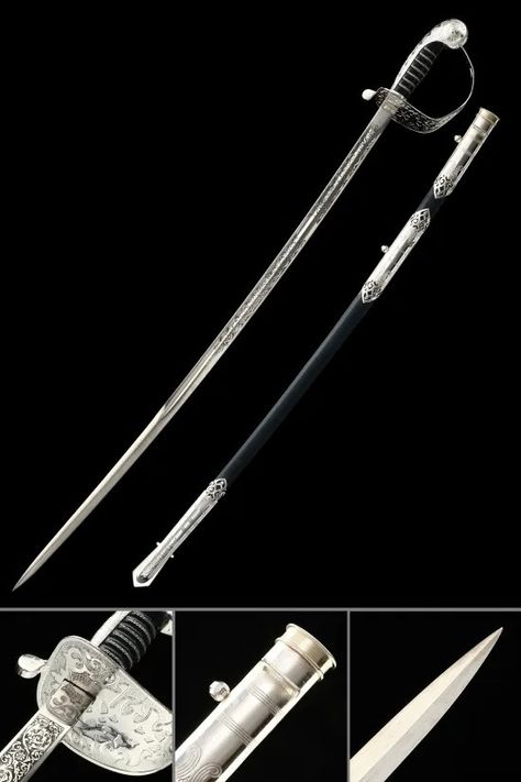 Medieval European Naval Rapier Sword Swords Rapier, Rapier Aesthetic, Fantasy Rapier, Rapier Design, European Swords, Elf Characters, Kids Inspo, Futuristic Motorcycle, Aberdeen