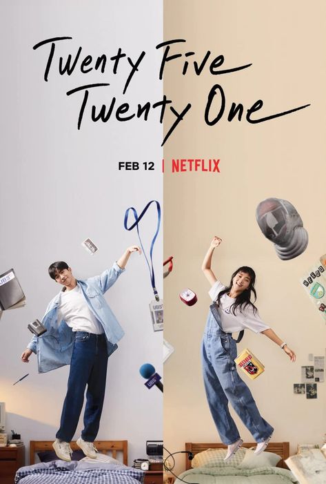 Netflix Indonesia, South Korea Language, Kdrama Posters, Tanda Tanya, Kdrama Poster, Secret Romance, Korea Language, Phone Rings, Twenty Five Twenty One