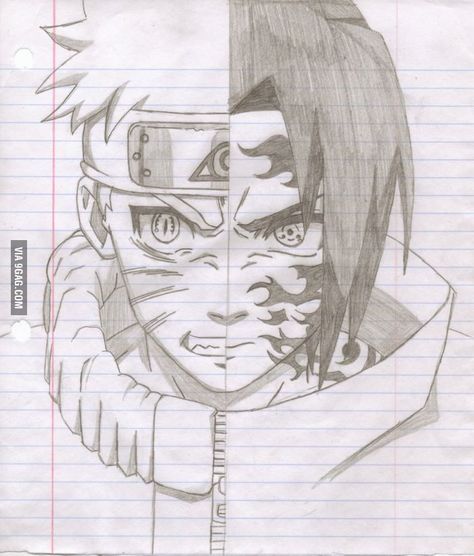 Tato Naruto, Sasuke Drawing, Naruto Sketch Drawing, Naruto Tattoo, Naruto Vs Sasuke, Naruto Sketch, Naruto Vs, Naruto Drawings, Naruto Uzumaki Art