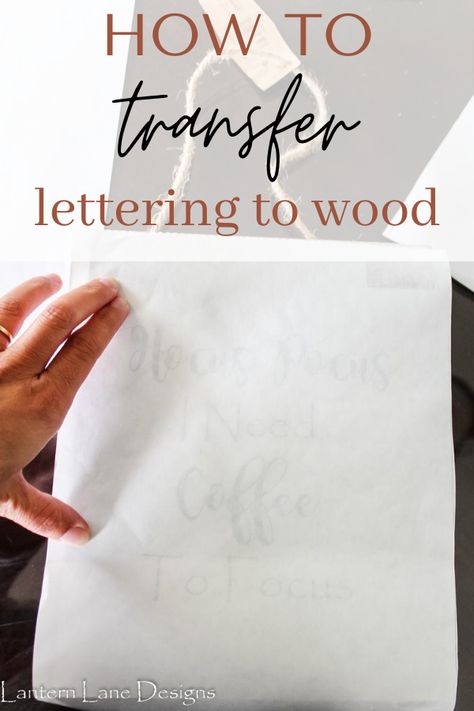 Transfer Recipes To Wood, How To Transfer Letters To Wood, How To Transfer A Design Onto Wood, Transfer Handwriting To Wood, Diy Lettering On Wood, Transfer Words To Canvas, Print Transfer To Wood, How To Transfer Print To Wood, How To Transfer Words To Canvas