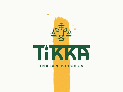 An approved primary logo for a Fort Worth based Indian food concept that unfortunately died and never got to see the light of day. Indian Logo Design, Indian Graphics, Food Brand Logos, Indian Logo, Restaurant Logos, Food Logo Design Inspiration, Kitchen Logo, Food Logo Design, Restaurant Logo