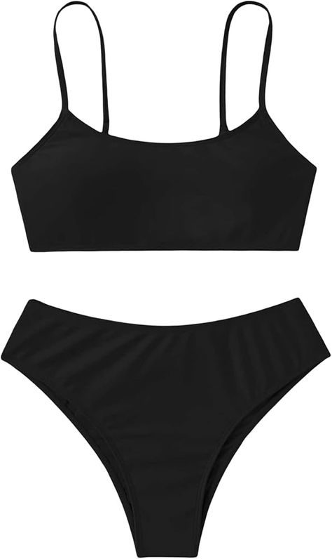 SHENHE Girl's 2 Piece High Waisted Spaghetti Strap Swimsuit Bathing Suit Bikini Sets - high waisted bikini sets for women Aerie Bathing Suits, Beach Skirts, Ocean Theme Party, 2 Piece Swimsuit, Kiddie Pool, Dresses Beach, Sun Dresses, Cute Bathing Suits, Beach Skirt