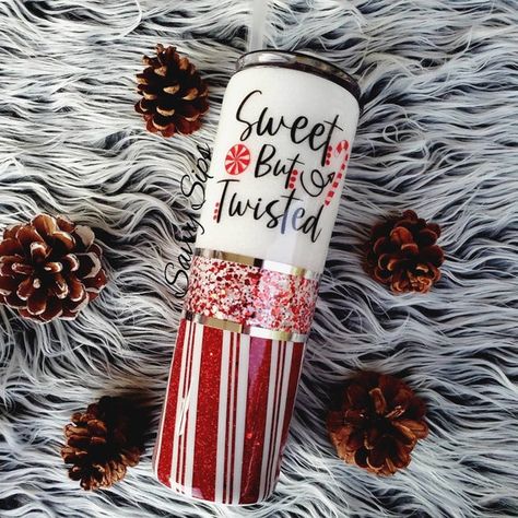 Sweet But Twisted Tumbler, Christmas Yeti Cup Designs, Epoxy Christmas Tumblers, Winter Epoxy Tumblers, Christmas Sublimation Tumblers, Christmas Epoxy Tumblers Ideas, Christmas Tumbler Ideas Sublimation, Holiday Tumbler Ideas, Christmas Tumblers Ideas