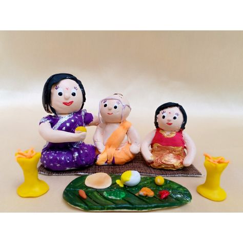 Munj Rukhwat wedding rukhwat polymer clay polymer clay dolls miniature dolls Munja Ceremony, Thread Ceremony Decoration, Wedding Rukhwat, Thread Ceremony, Dolls Miniature, Polymer Clay Figurine, Indian Dolls, N Craft, Kitchen Interior Design Decor