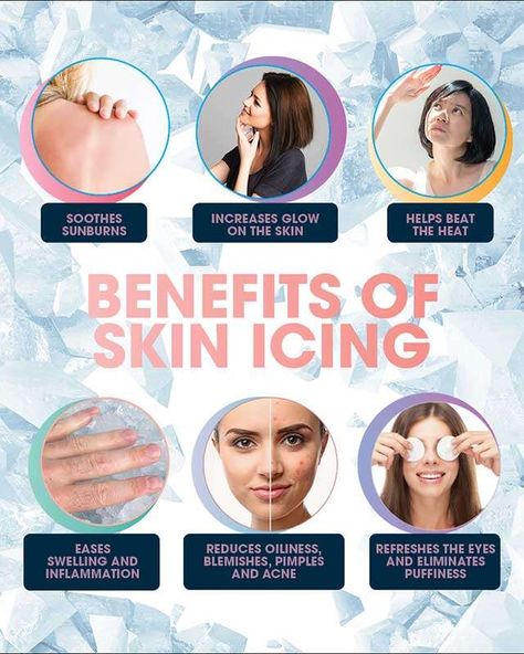 Ice Roller Benefits, Icing Your Face, Icing Face, Home Made Skincare, Sunburn Face, Face Icing, Facial Massage Benefits, Face Massaging, Skin Icing