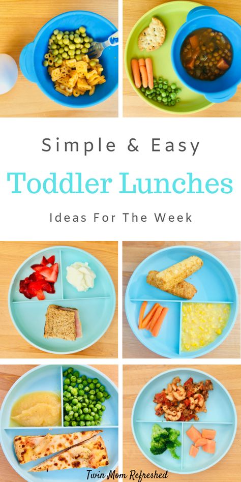 Need quick and healthy toddler lunch ideas? Here is a list of easy, low prep lunch ideas for your toddler. These are delicious lunch ideas that are approved by my twin toddlers. #twinmomrefreshed #toddlerlunchideas #easytoddlerlunches #healthytoddlerlunches #toddlers #toddlermealideas #toddlermeals Lunch Ideas Kids At Home, Healthy Toddler Lunch, Simple Lunch Ideas, Home Lunch Ideas, Toddler Lunch Ideas, Easy Toddler Lunches, Egg Lunch, Toddler Lunch, Easy Toddler Meals