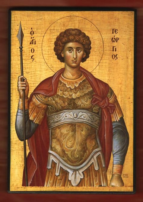 St George Icon, Saint George Icon, Bible Genealogy, Jesus Love Images, Orthodox Iconography, Orthodox Saints, Christ Is King, Angel Posters, Paul The Apostle