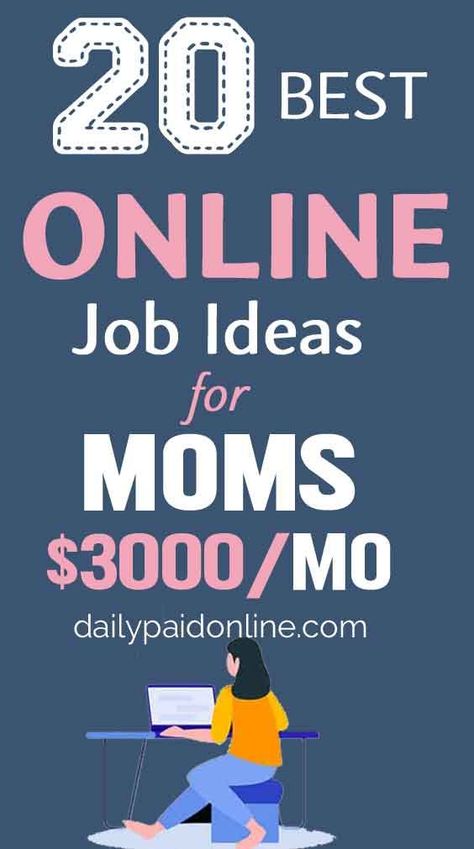 20 Best Work From Home Online Job Ideas For Stay At Home Moms That Makes $3500 Monthly No Experience Work From Home Jobs In India For Women, Online Jobs From Home No Experience In India, Part Time Jobs From Home In India, Online Job Ideas, Typing Jobs From Home, Amazon Work From Home, Legit Online Jobs, Keeping Busy, Night Jobs