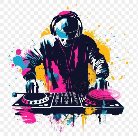 Dj Png, Cinemagraph Inspiration, Aesthetic Pngs, Pngs Transparent, Music Png, White Background Wallpaper, Dj Mixer, Dj Art, Dj Sound