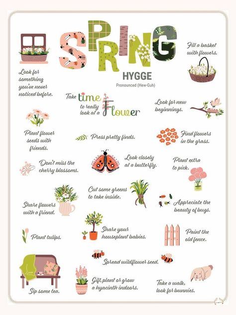 Spring Slow Care, Hygge Spring Aesthetic, Spring Hygge Ideas, Hygge Spring, Spring Hygge, Hygge Summer, Spring Cozy, Hygge Ideas, Spring Core