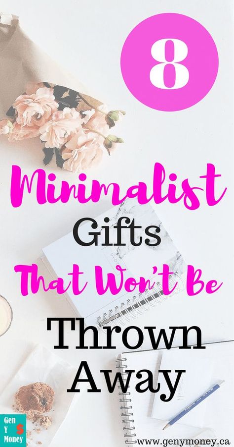 8 Minimalist Gifts that Won't be Thrown Away.  Choose to give consumables rather than add to consumerism.  Photobooks, wine, consumables, gift cards are all great gifts for your minimalist friends.  #gifts #wine #consumables #minimalism #minimalist #declutter #budget #savemoney #gift #photobook #friends #family Minimalist Gift Ideas, Minimalism Challenge, Finance Lessons, Budget Money, Minimalist Quotes, Money Frugal, Cheap Gift, Gift Ideas Unique, Finances Money